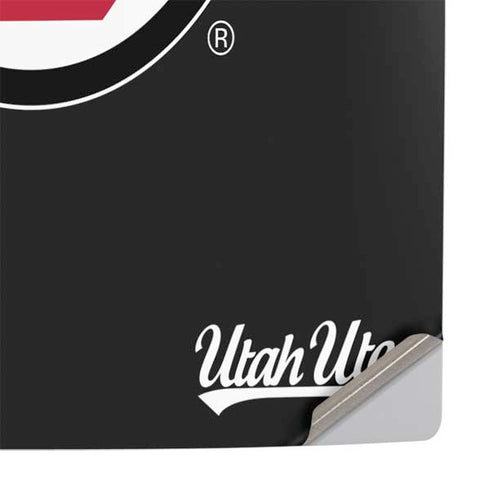 Utah Circle and Feather on Black PS5 Console Skin